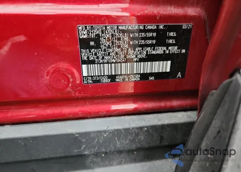 2021 Toyota Rav4 Limited from USA, damaged, VIN 2T3N1RFVXMW194547